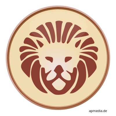 Star Sign Lion clipart
