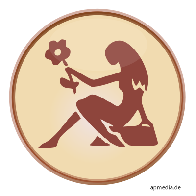 Star Sign Virgin clipart
