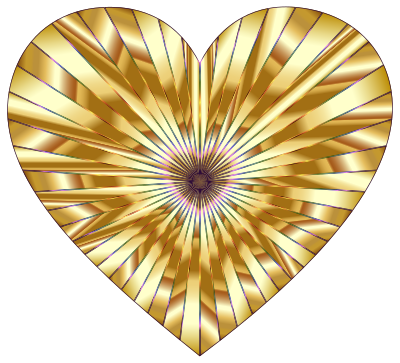 Starburst Heart 11 clipart