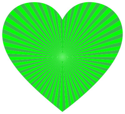 Starburst Heart 23 clipart