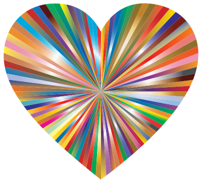 Starburst Heart 29 clipart