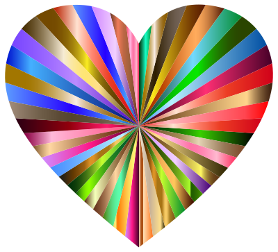 Starburst Heart 4 clipart