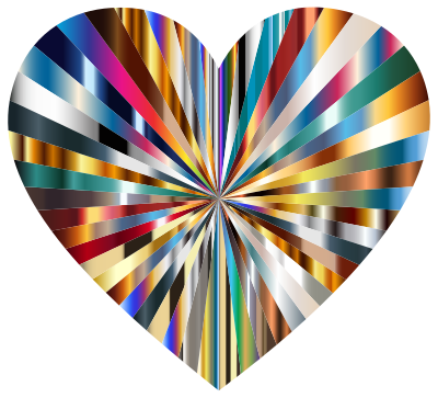 Starburst Heart 5 clipart