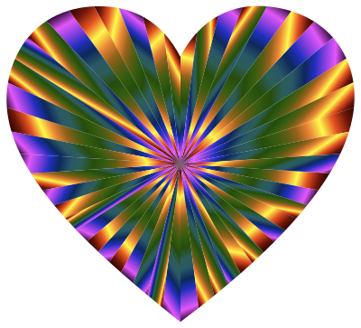 Starburst Heart 6 clipart