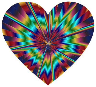 Starburst Heart 7 clipart