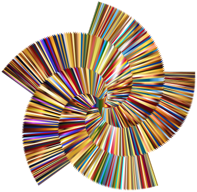 Stars In Star 180 Twist clipart