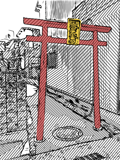 Street Torii clipart