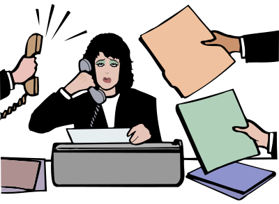 Stress - Colour clipart