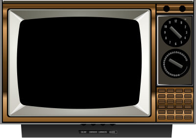 Striped Test Pattern Television clipart