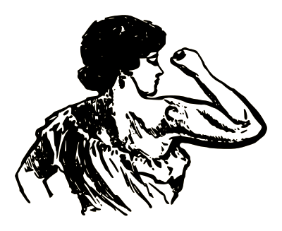 Strong Woman clipart