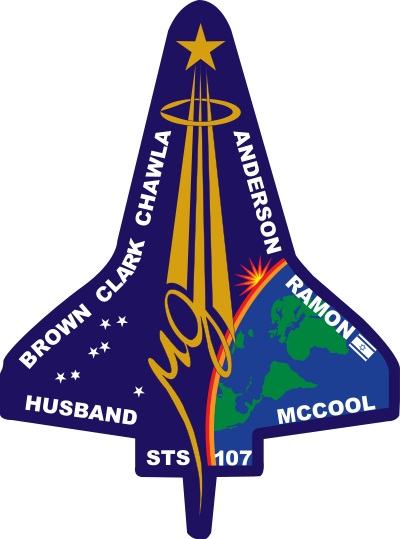 STS-107 Flight Insignia clipart