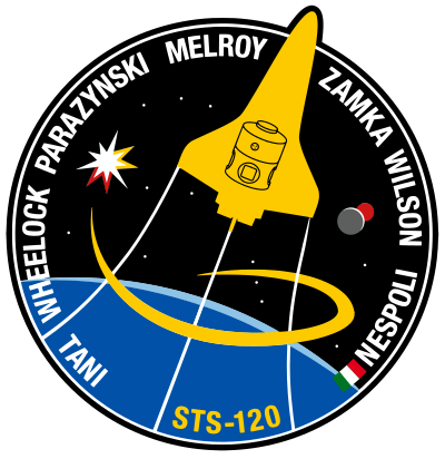 STS-120 Patch clipart