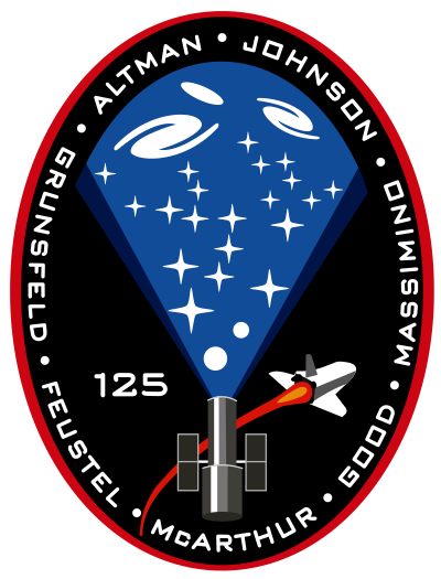 STS-125 Patch clipart
