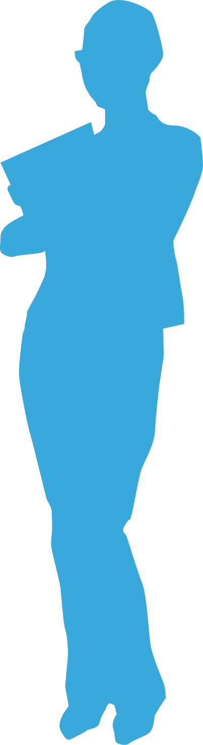 Student girl clipart