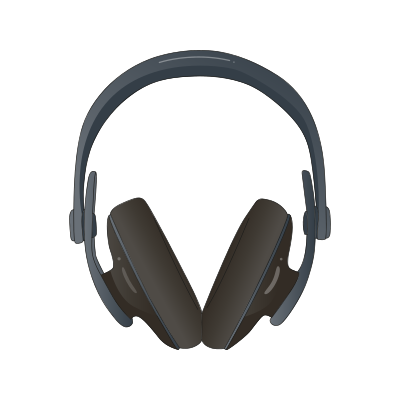 Studio Headphone clipart