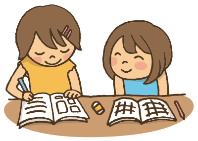 Studying Together (#1) clipart