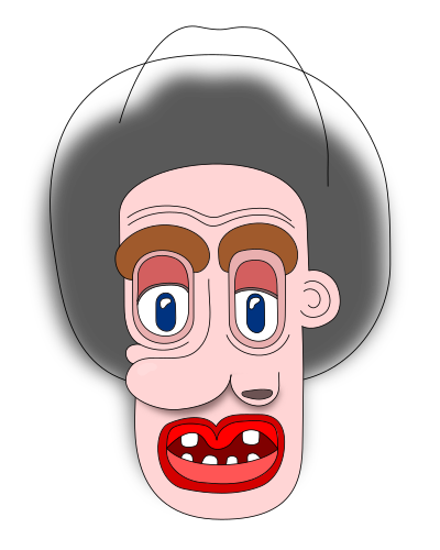 STUPID COWBOY clipart