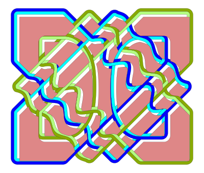 Sturrock 95 Wonky path B clipart