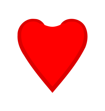 Stylised heart 2 clipart