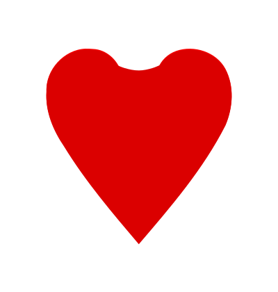 Stylised heart 3 clipart