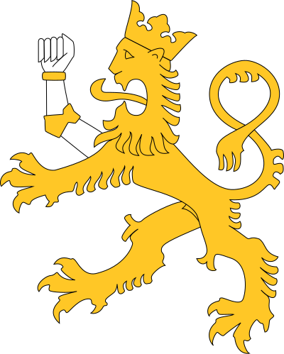 Stylised lion 10 clipart