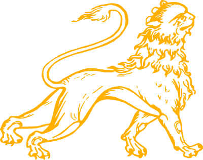 Stylised lion 2 clipart
