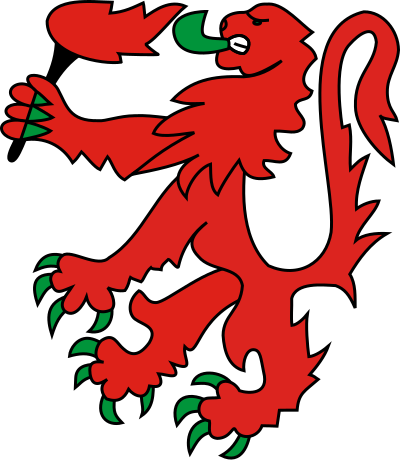 Stylised lion 6 clipart
