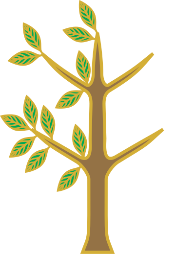 Stylised tree clipart