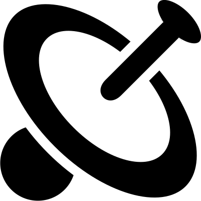 Stylized antenna dish clipart