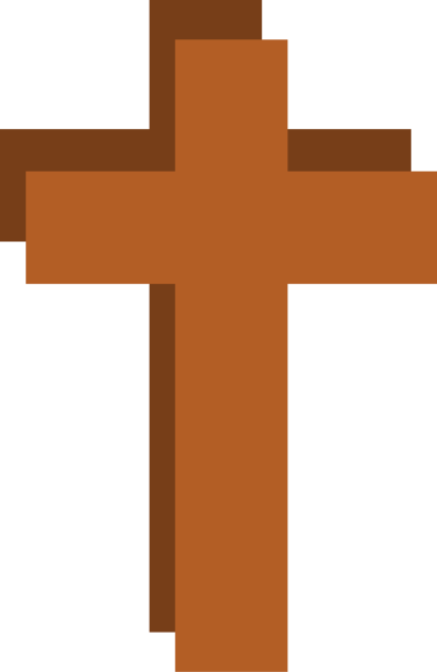 Stylized Christian Cross clipart