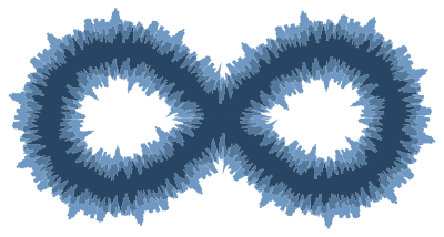 Stylized Cityscape Infinity clipart