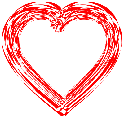 Stylized Heart Design clipart