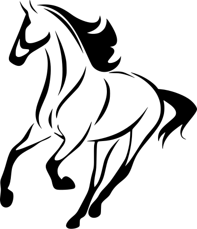 Stylized Horse clipart