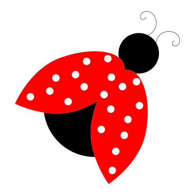 Stylized Ladybug clipart