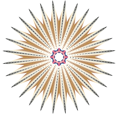 Stylized Nova clipart