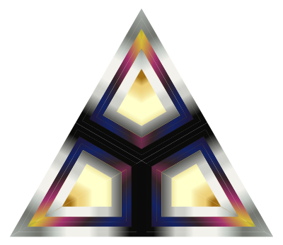 Stylized Triangle clipart