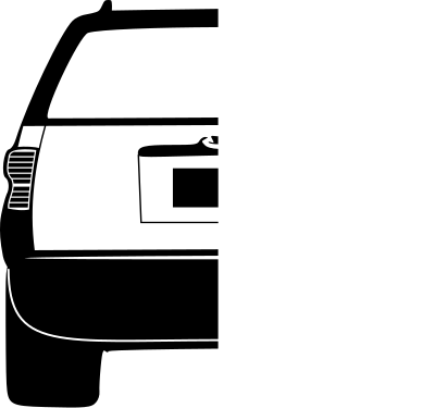 Suburban Assault Vehicle (Back) clipart