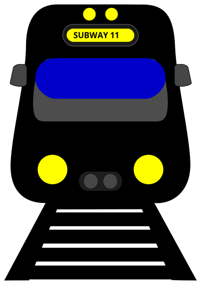Subway 11 clipart
