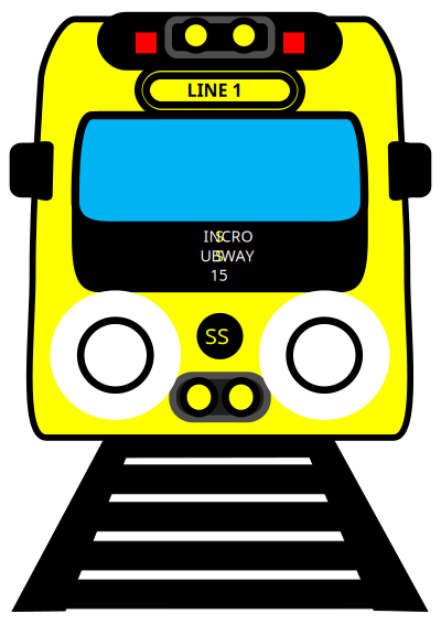 Subway 15 clipart