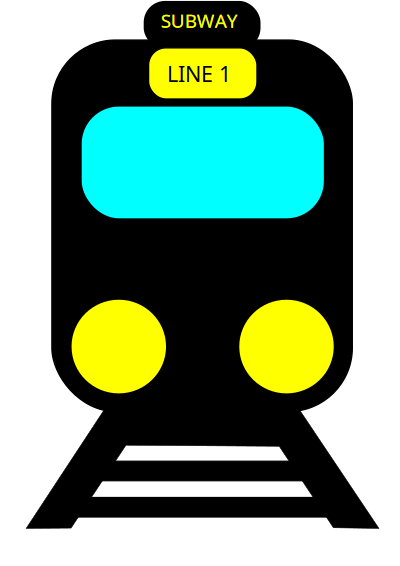 Subway 3 clipart