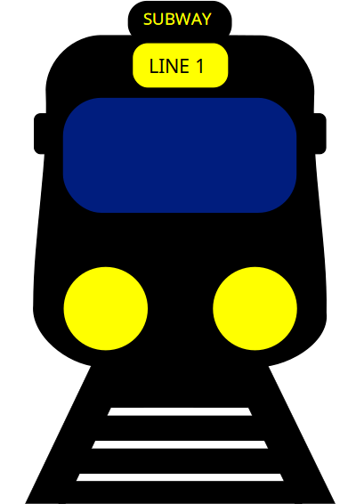 Subway 4 clipart