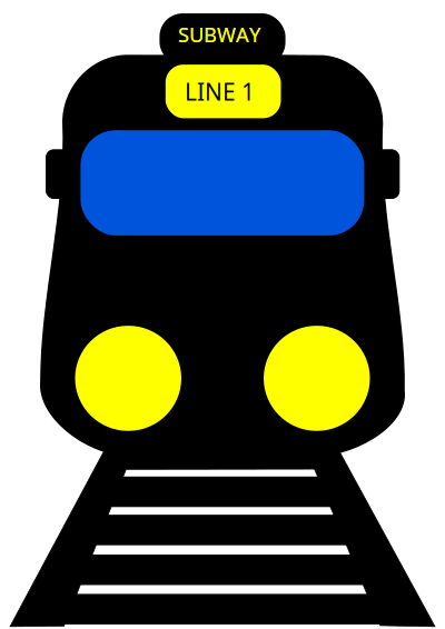 Subway 5 clipart