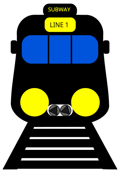Subway 6 clipart