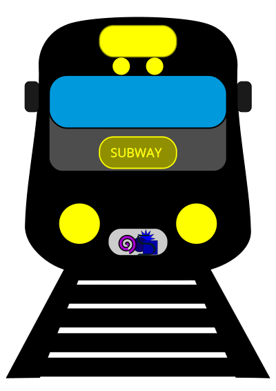 Subway 7 clipart