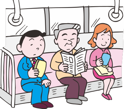 Subway Rider (#6) clipart