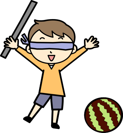Suikawari Boy clipart