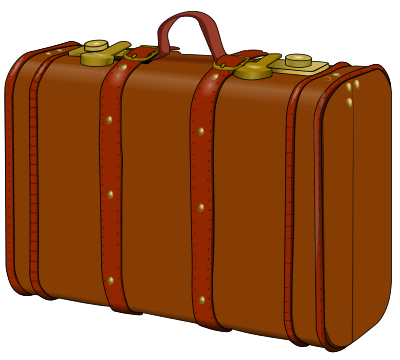 Suitcase clipart