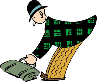 Suitcase - Colour Remix clipart