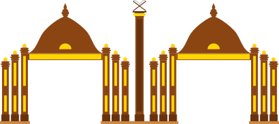 Sultan Ismail Petra Arch, Kota Bharu clipart