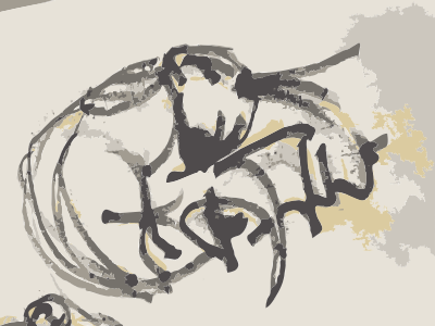 Sumi Ink Head clipart